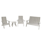 Ensemble de patio Adirondack Italica Modern 4 pièces