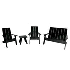Ensemble de patio Adirondack Italica Modern 4 pièces