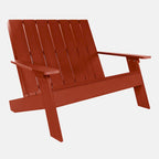 Ensemble de patio Adirondack Italica Modern 4 pièces