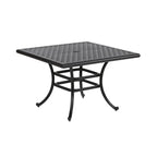 Table à manger carrée South Ponto Aluminum de 44 pouces