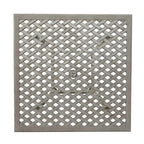 Table à manger carrée South Ponto Aluminum de 44 pouces