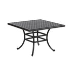 Table à manger carrée South Ponto Aluminum de 44 pouces