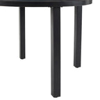 Ensemble de salle à manger d'extérieur Crosley Kaplan 5 pièces en métal - Table ronde et 4 chaises pivotantes
