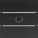 Ensemble de salle à manger d'extérieur Crosley Kaplan 5 pièces en métal - Table ronde et 4 chaises pivotantes