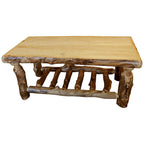 Aspen Log Coffee Table