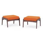 Ensemble de 5 pièces pour salon de jardin Vaughn avec fauteuil de club et ottoman Sunbrella