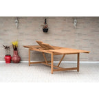 Ensemble de salle à manger de patio Amazonia Oscar 11 pièces en eucalyptus - 11 pièces