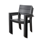 Ensemble de salle à manger de patio Amazonia Oscar 11 pièces en eucalyptus - 11 pièces