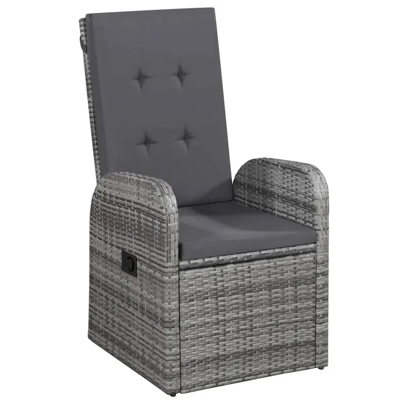 vidaXL Ensemble de salle à manger d'extérieur pour patio, table et chaises de jardin