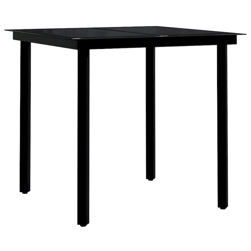 vidaXL Ensemble de salle à manger d'extérieur pour patio, table et chaises de jardin