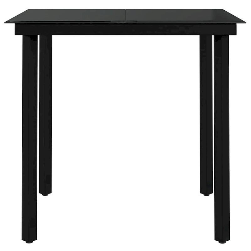 vidaXL Ensemble de salle à manger d'extérieur pour patio, table et chaises de jardin