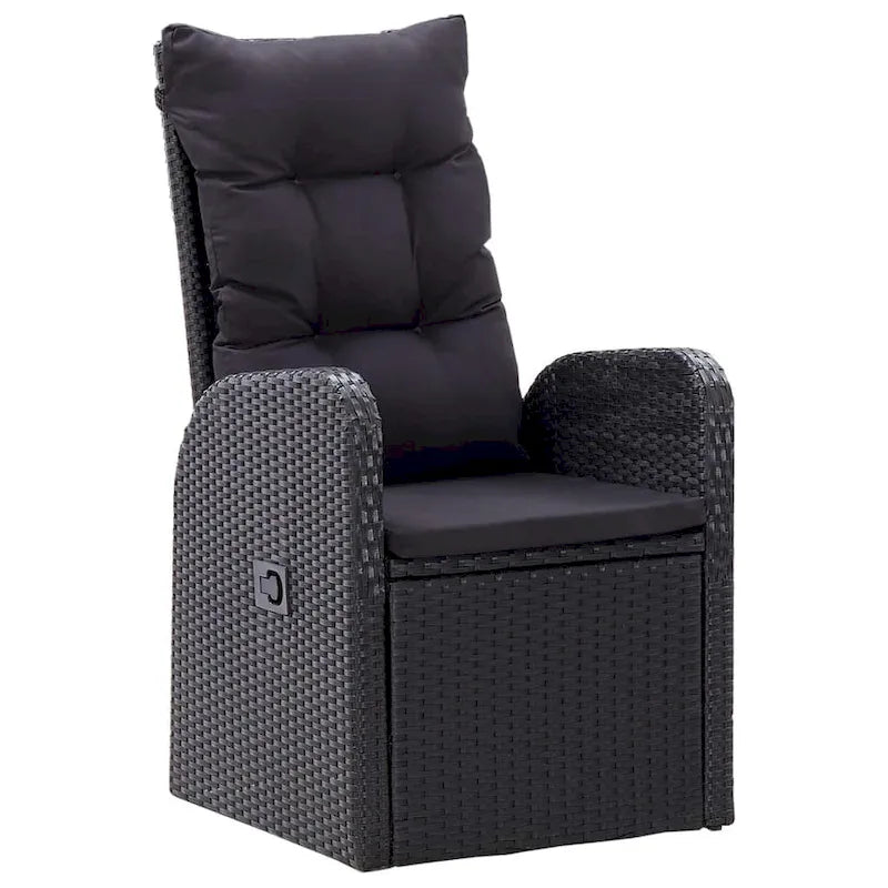 vidaXL Ensemble de salle à manger d'extérieur pour patio, table et chaises de jardin