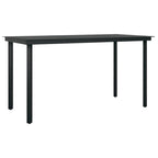 vidaXL Ensemble de salle à manger d'extérieur pour patio, table et chaises de jardin