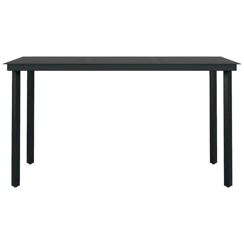 vidaXL Ensemble de salle à manger d'extérieur pour patio, table et chaises de jardin