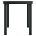 vidaXL Ensemble de salle à manger d'extérieur pour patio, table et chaises de jardin