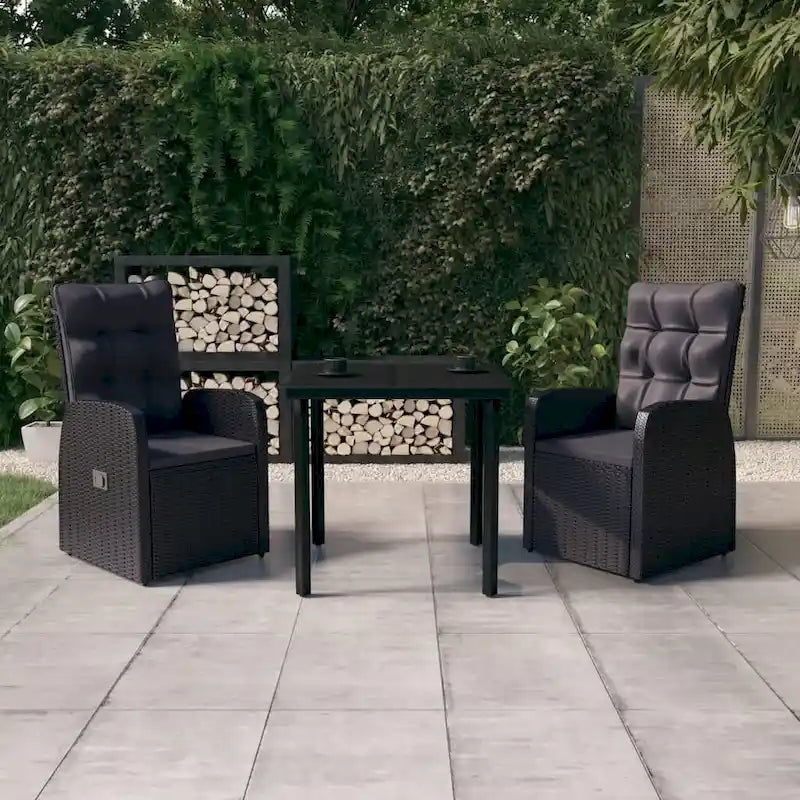 vidaXL Ensemble de salle à manger d'extérieur pour patio, table et chaises de jardin