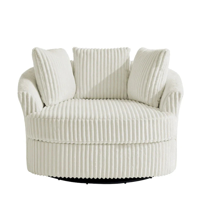 Fauteuil baquet pivotant déhoussable à bras encastrés DREAMSIDEA
