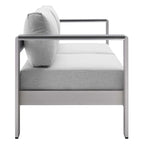 Ensemble de 3 pièces Shore Sunbrella en aluminium pour patio extérieur