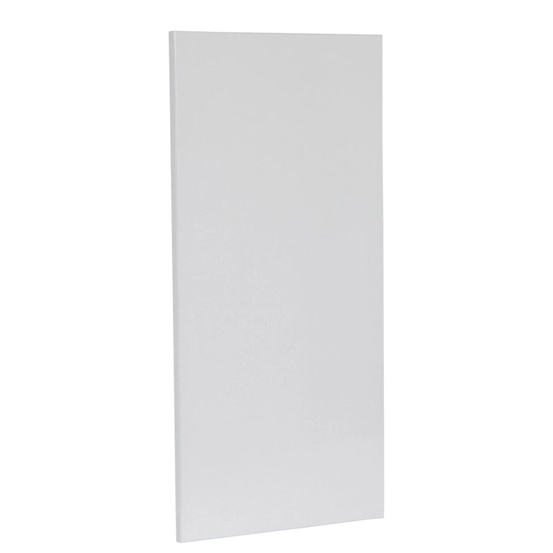 Panneau d'extrémité mural pour armoire de cuisine en aggloméré bleu/marron clair/argent/blanc/noir