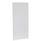 Panneau d'extrémité mural pour armoire de cuisine en aggloméré bleu/marron clair/argent/blanc/noir