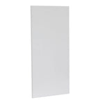 Panneau d'extrémité mural pour armoire de cuisine en aggloméré bleu/marron clair/argent/blanc/noir