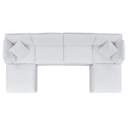 Canapé d'angle d'extérieur 6 places Commix Sunbrella