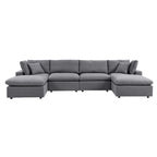 Canapé d'angle d'extérieur 6 places Commix Sunbrella