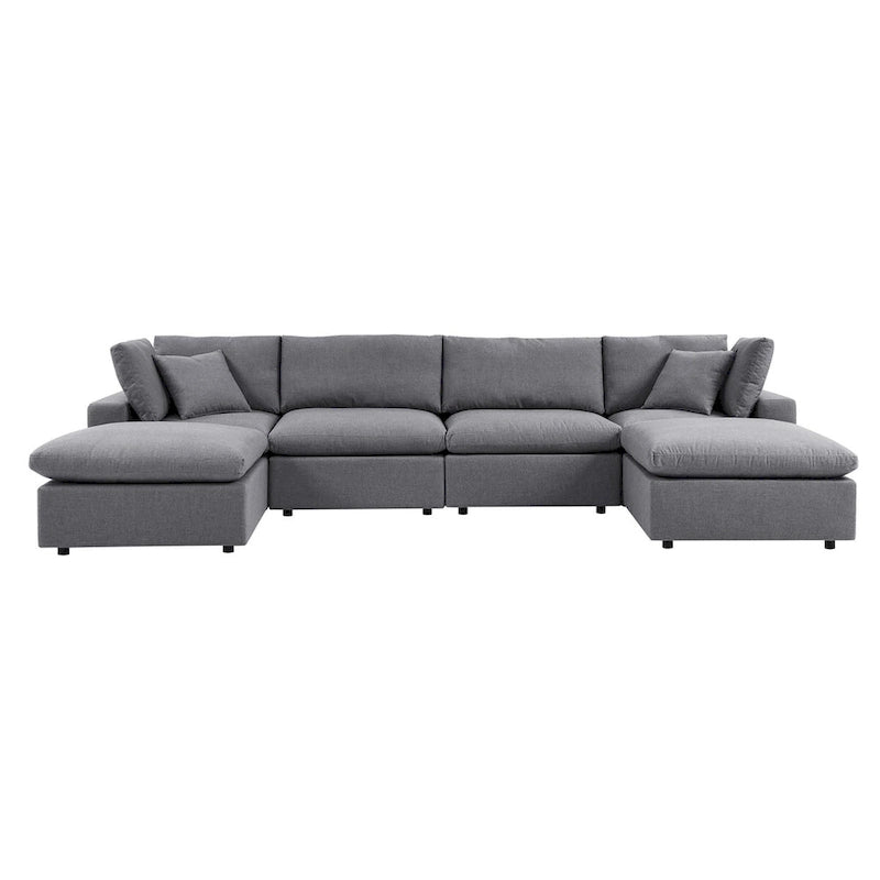 Canapé d'angle d'extérieur 6 places Commix Sunbrella