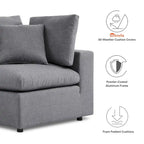 Canapé d'angle d'extérieur 5 pièces Commix Sunbrella