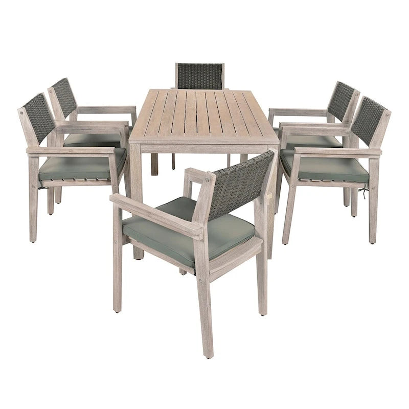 Ensemble repas d'extérieur