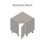 30 armoires sous évier-porte double haute-gris - 30 x 34 1/2 x 23 3/8