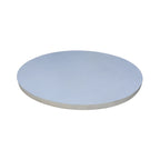 Table à manger d'extérieur en teck avec plateau en polystone