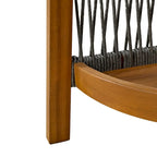 Ensemble de salon de jardin 6 places avec coussins et table basse