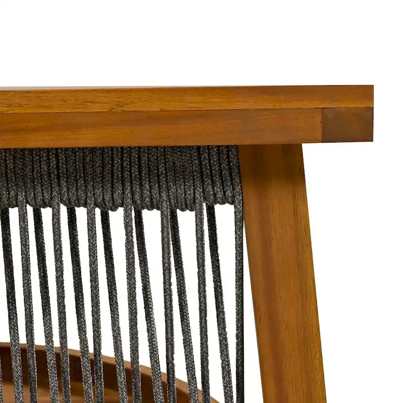Ensemble de salon de jardin 6 places avec coussins et table basse