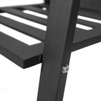 Fauteuil de salle à manger d'extérieur LeisureMod Chelsea en aluminium avec coussins, lot de 4 - 34.84