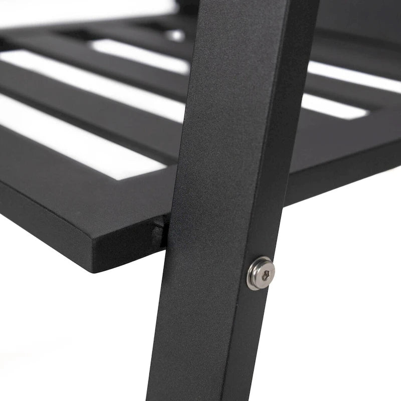 Fauteuil de salle à manger d'extérieur LeisureMod Chelsea en aluminium avec coussins, lot de 4 - 34.84