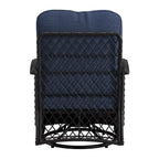 Ensemble de 3 chaises de patio pivotantes Maybelle