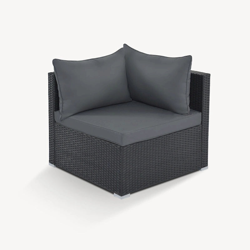 Ensembles de meubles de patio extérieurs 8 pièces