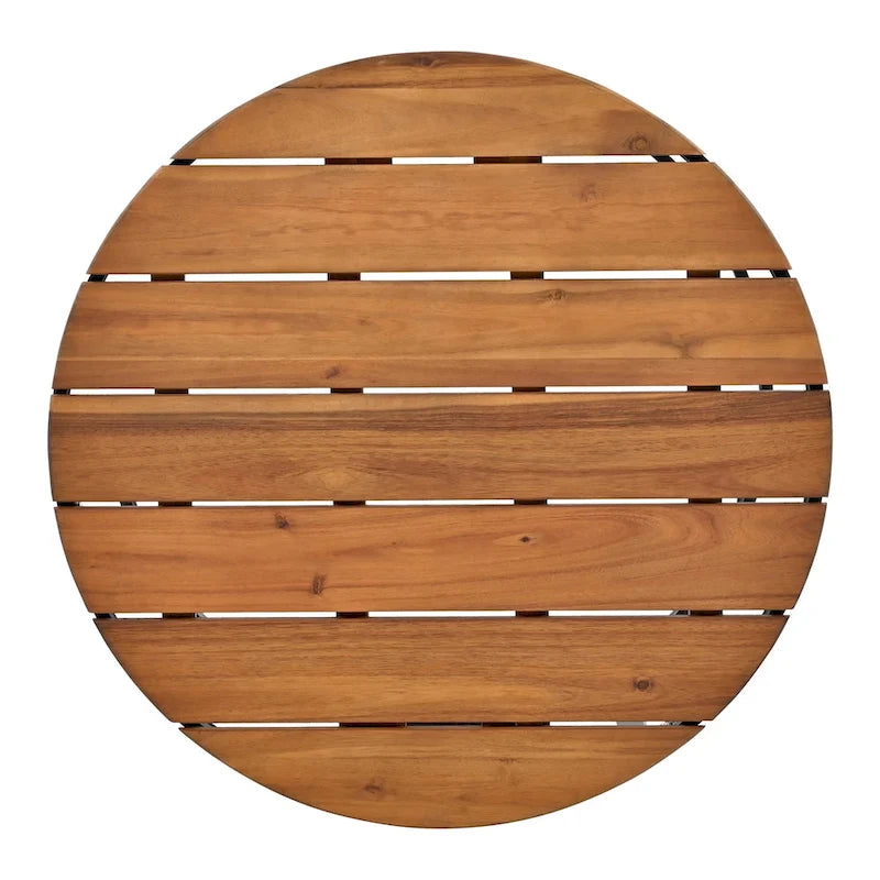 Canapé d'angle d'extérieur 6 pièces avec tables gigognes et coussin