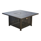 Monterey Backyard Casual Propane Fire Pit Table - N/A