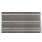 Ensemble de salle à manger d'extérieur 7 pièces en aluminium Shore