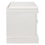 Banc de rangement Espresso/Gris/Marine/Noir/Blanc avec 2 tiroirs et 2 placards