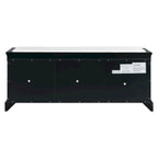 Banc de rangement Espresso/Gris/Marine/Noir/Blanc avec 2 tiroirs et 2 placards