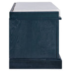 Banc de rangement Espresso/Gris/Marine/Noir/Blanc avec 2 tiroirs et 2 placards