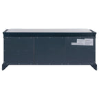 Banc de rangement Espresso/Gris/Marine/Noir/Blanc avec 2 tiroirs et 2 placards