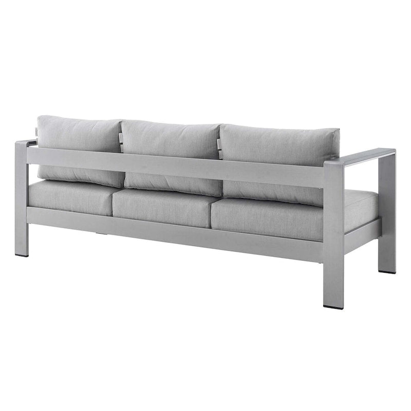 Canapé d'extérieur en aluminium avec tissu Sunbrella de Shore