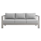 Canapé d'extérieur en aluminium avec tissu Sunbrella de Shore