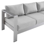 Canapé d'extérieur en aluminium avec tissu Sunbrella de Shore