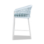 Tabourets de comptoir de terrasse Maiden 27 en corde tressée (lot de 2)