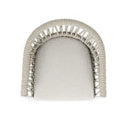 Tabourets de comptoir de terrasse Maiden 27 en corde tressée (lot de 2)